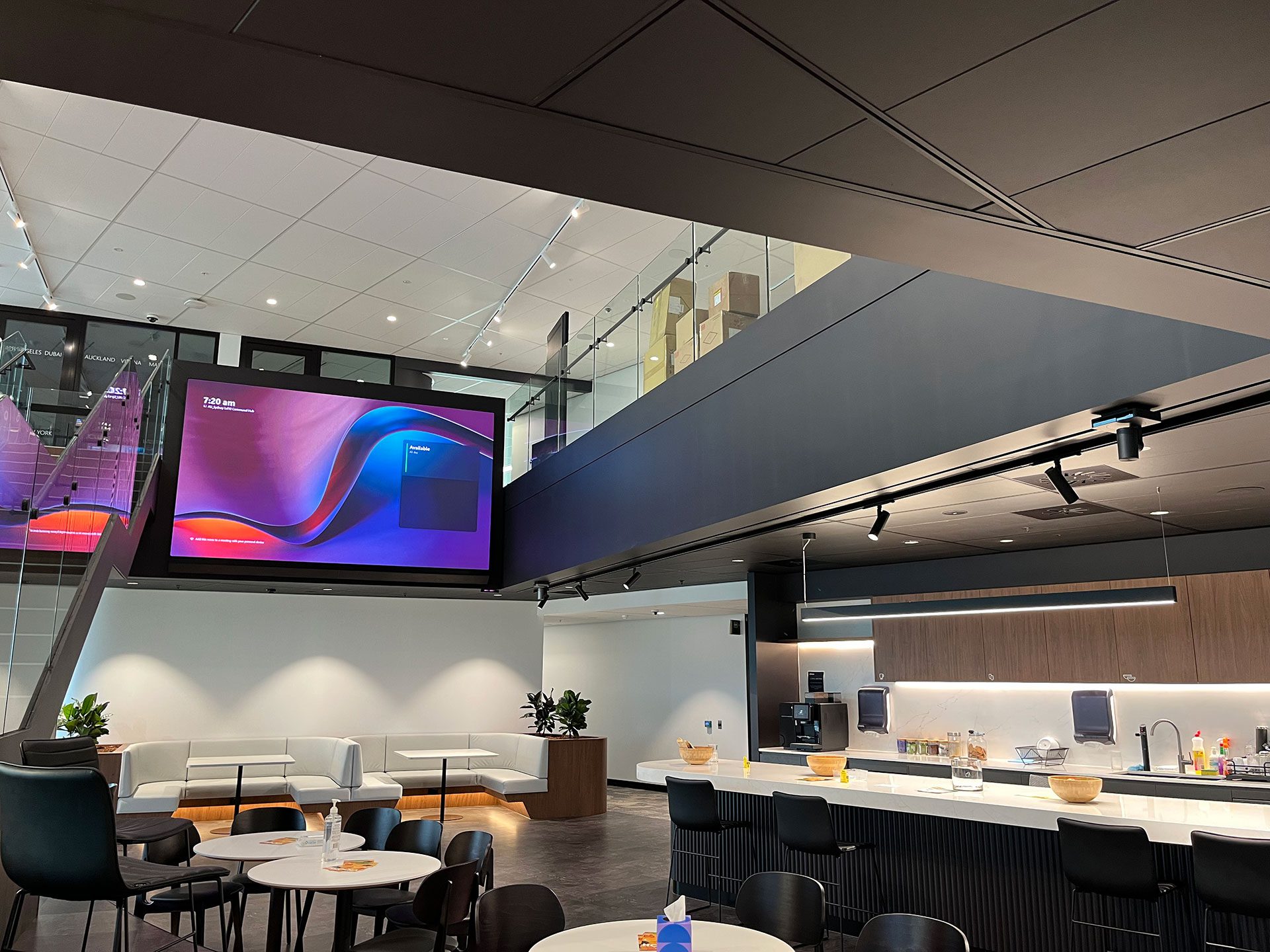 Microsoft Teams Room Town Hall Space